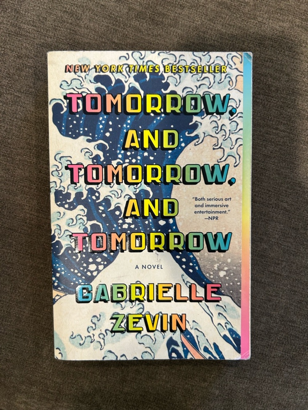 Tomorrow and Tomorrow and Tomorrow PB Book